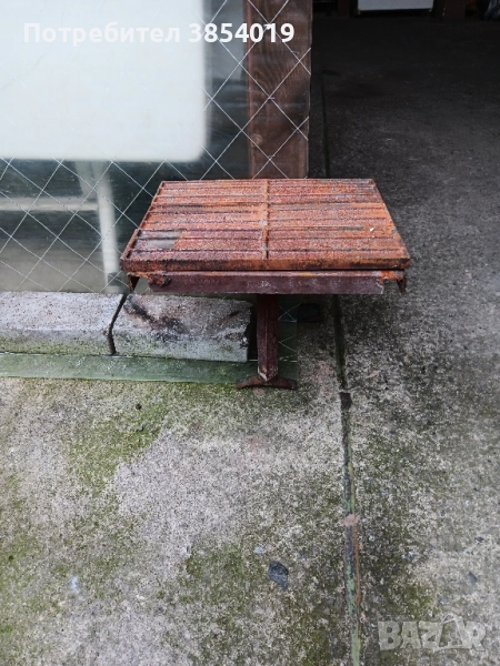 чугунени плочи със стойка за горивна камера на котел виадрос, снимка 1