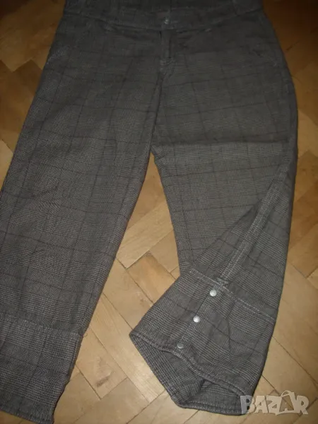 7/8 кариран панталон, снимка 1