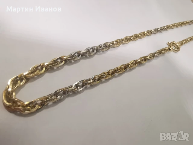 Златен синджир олимпиада , снимка 4 - Колиета, медальони, синджири - 50575399