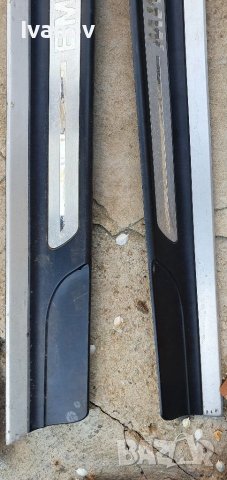 Лайсни на прага лява дясна лайсна от вънка с лого бмв е46 купе кабрио , снимка 7 - Части - 36579977