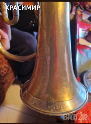 ФЛИГОРНА Josef Lídl Brno, снимка 5 - Духови инструменти - 52432257