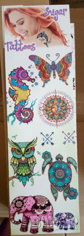 Татуировки за вендинг машини 300бр в кутия, снимка 10 - Други ценни предмети - 20311322