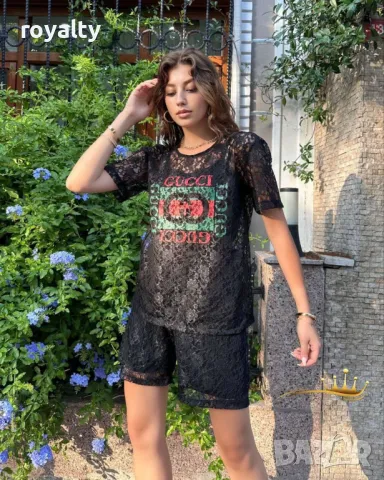 Gucci дамски комплекти Два цвята , снимка 4 - Комплекти - 49046108