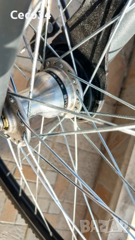 Продавам велосипед с Shimano Nexus 7, алуминиев, реновиран, снимка 9 - Велосипеди - 50906553