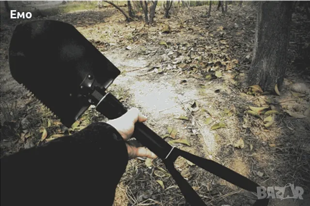 Многофункционална сгъваема градинска лопата от стомана, снимка 9 - Други стоки за дома - 47718406