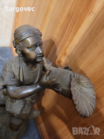 Прекрасна масивна статуетка, снимка 6 - Статуетки - 43421050