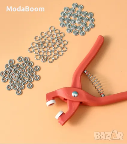 Уред за поставяне на копчета „тик-так“, капси, кутийка за съхранение на капсите, снимка 4 - Други стоки за дома - 48504577