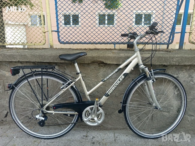 28 цола алуминиев велосипед с 24 скорости палцови команди усилени капли амортисьори предни като нов 