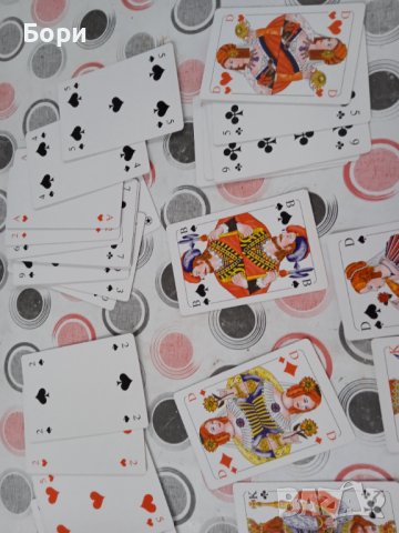 Стари карти тип ROKOKO , снимка 5 - Карти за игра - 37171092
