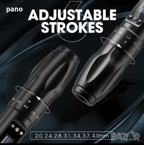 Нова машинка за татуировки/татуиране.EZ soultats ajustable stroke.