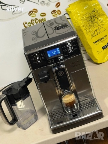 Кафемашина кафе автомат Saeco PicoBarista с гаранция