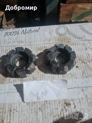 Дорникови фрези със запоени пластини ф63  ф80