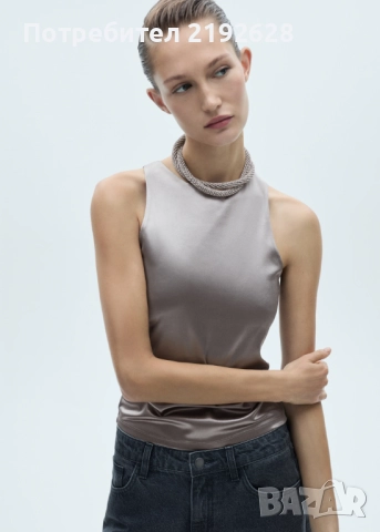 Дамски елегантен топ MANGO