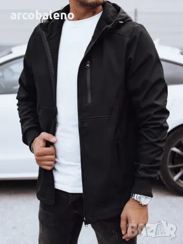 Мъжко преходно и изолирано яке с качулка, 2цвята , снимка 8 - Якета - 48931909