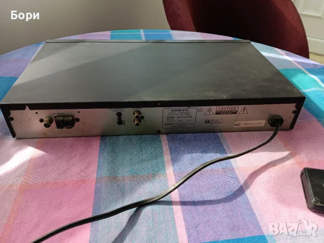 ONKYO T 4730 Стерео тунер, снимка 5 - Радиокасетофони, транзистори - 49039773