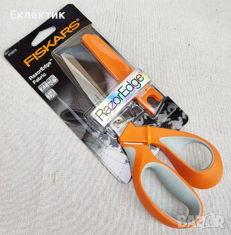 НОЖИЦА Fiskars Razor Edge голяма -- 21 см , снимка 3 - Други инструменти - 43849600