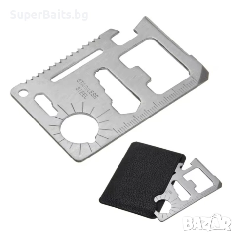 Многофункционална карта за оцеляване с 11 функции, снимка 6 - Екипировка - 52432219