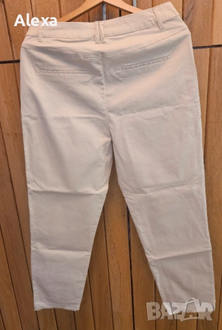 Панталон Reserved цвят крем размер 38 , снимка 3 - Панталони - 53499191