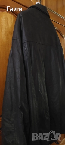 Мъжко кожено яке/шуба,  размер ХЛ/2ХЛ , снимка 7 - Якета - 52290598