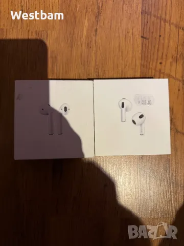 Air pods 2 и Air pods 3 оригинални са с документи  