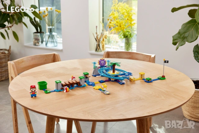 НОВО ЛЕГО 71400 Супер Марио - Комплект с допълнения Big Urchin Beach Ride LEGO 71400 Super Mario - B, снимка 2 - Конструктори - 53105480