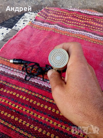 Стар микрофон МД 200, снимка 3 - Антикварни и старинни предмети - 27344656