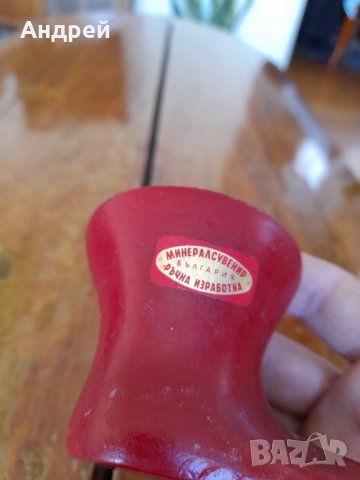 Стар сувенир,ботуш Минералсувенир, снимка 5 - Други ценни предмети - 40095744