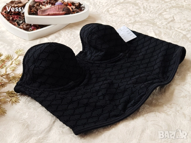 Къс топ - бюстие 2 бр. - нови с етикет 