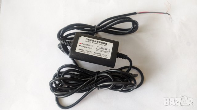 Адаптор за DVR камера, мини USB, DC12-30V=5V2.5A, снимка 3 - Аксесоари и консумативи - 39865383