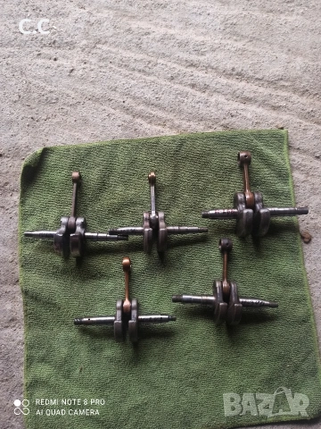 Употребявани колянови валове за моторни триони хускварна266,340,242,236,137.По договаряне.