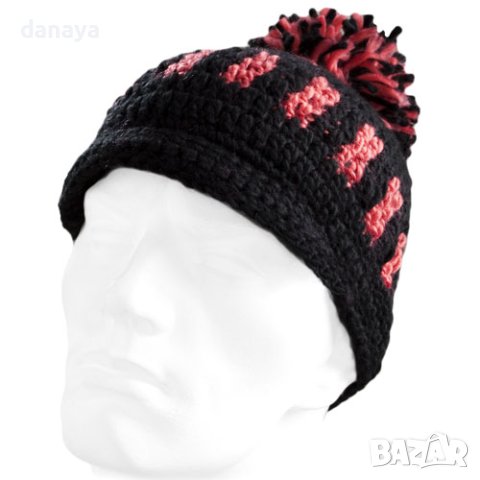 3313 Дамска плетена зимна шапка, снимка 3 - Шапки - 42959177
