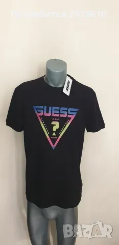 Guess Stretch Cotton Mens Size M и  L НОВО!  ОРИГИНАЛ! Мъжки Тениски!, снимка 6 - Тениски - 50104396