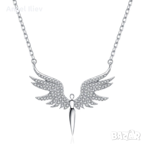 Нежно дамско колие, снимка 4 - Колиета, медальони, синджири - 52489366