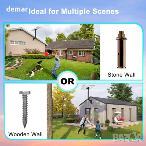 Mwin Starlink Gen 3 регулируем комплект за стенен монтаж на Starlink, снимка 5 - Друга електроника - 52637014