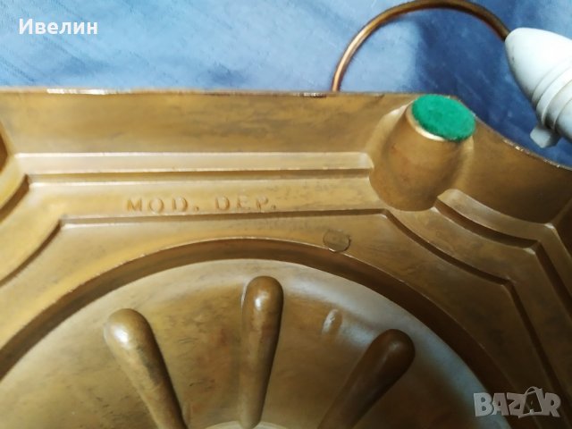 барокова настолна лампа тип свещник, снимка 7 - Настолни лампи - 27017989