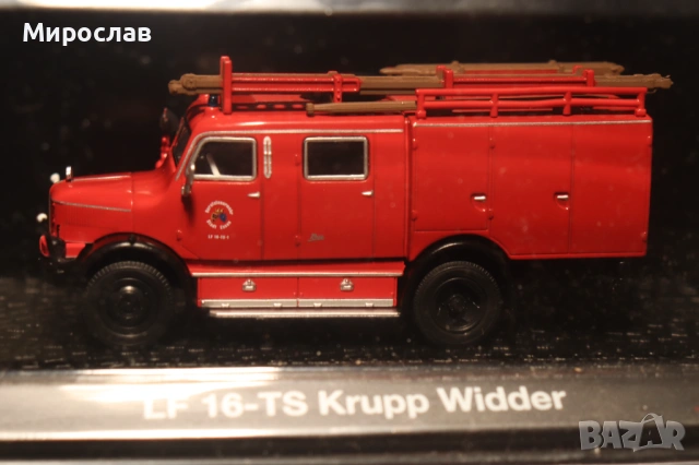 1/72??? KRUPP WIDDER ПОЖАРНА КАМИОН КОЛИЧКА МОДЕЛ