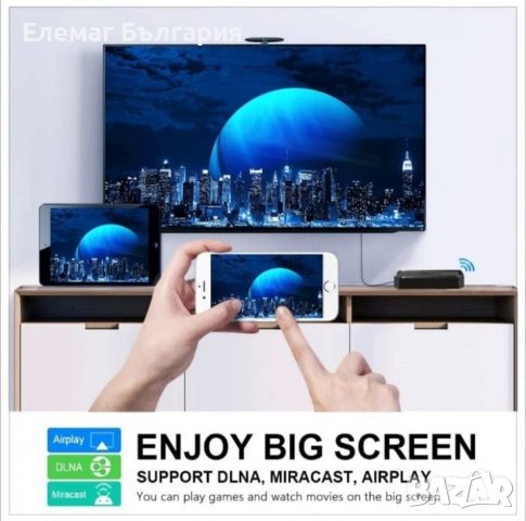 ПРОМО Tv Box X96Q Android 10 /ТВ БОКС/ 4К Andriod TV, снимка 6 - Приемници и антени - 37713197