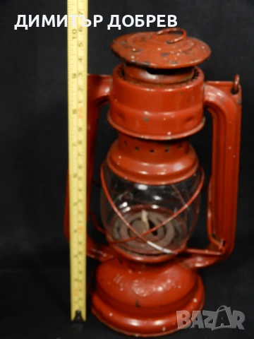 СТАР РЕТРО ВЕТРОУПОРЕН ФЕНЕР ГАЗЕНА ЛАМПА METALOGLOBUS Nr104 ROMANIA, снимка 6 - Антикварни и старинни предмети - 50484012