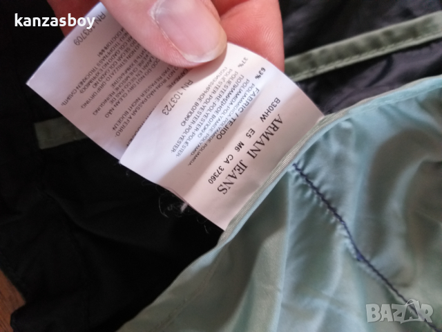armani jeans - тънък мъжки елек 2ХЛ, снимка 9 - Други - 44882349
