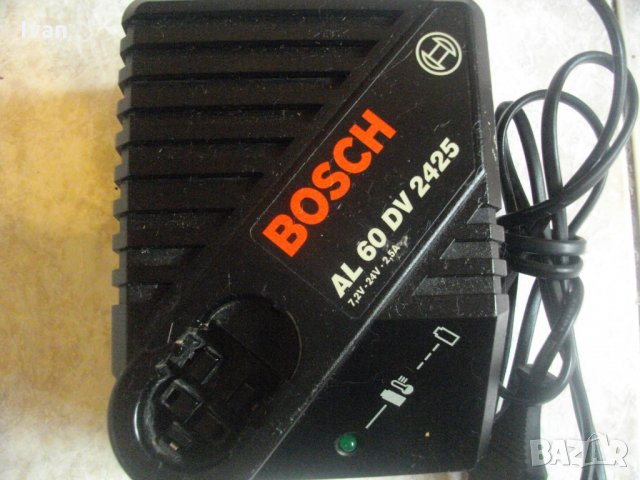 7,2-24V-2,5A-Bosch AL60DV2425-ЗА РЕМОНТ-ЗА ЧАСТИ-Бош-Зарядно-Бързо-24 Волта, снимка 4 - Винтоверти - 33393319