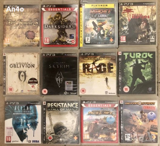 Дискове за Sony Playstation 3/Ps3/ПС3/FIFA/Call Of Duty/Gta/Uncharted/Pes/Fight Night