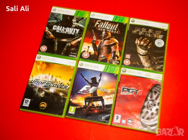 Пакет 6 Игри за Xbox 360: Call of Duty, Fallout, NFS, Dead Space