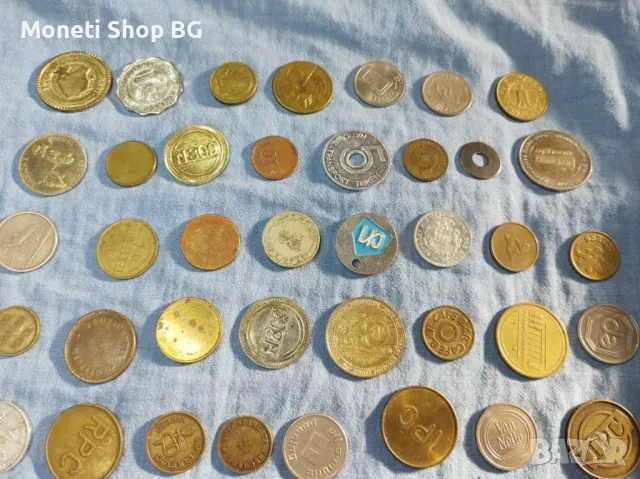 150бр. различни жетони - токени от цял свят