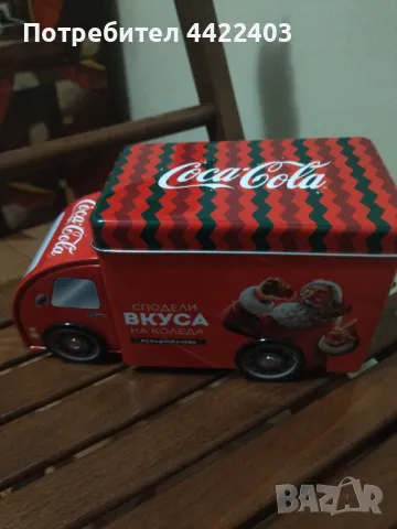 Метална кутияКамионче на Coca-Cola 