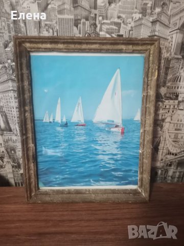 Стара картина, снимка 2 - Картини - 34852732