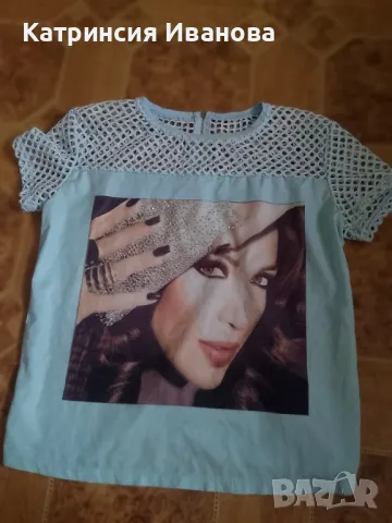 Промоция!!!Кожени панталони,клинове блузка Philipp Plein-35 лв, снимка 16 - Комплекти - 48846793