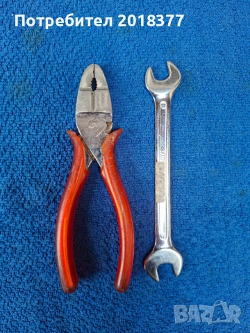 BELZER- GERMANY/клещи+ключ, снимка 3 - Клещи - 47821012