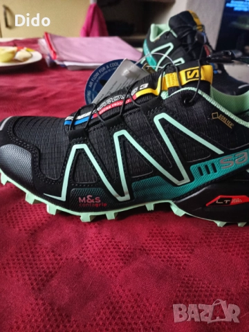 Дамски спортни обувки маратонки за планинари Solomon, снимка 6 - Маратонки - 52385276