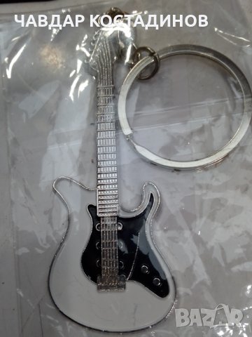 Продавам уникален метален ключодържател за китаристи., снимка 4 - Китари - 27862313
