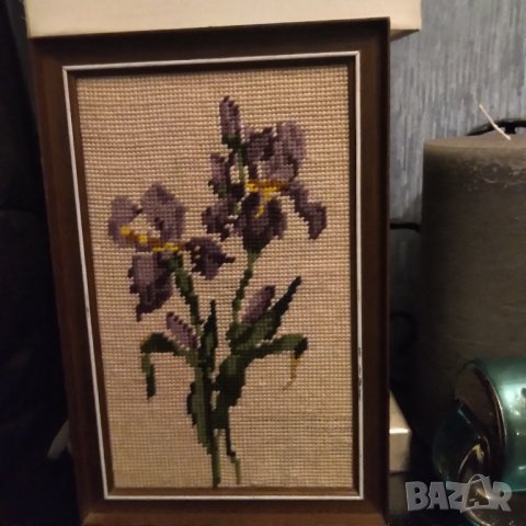 Красив гоблен в дървена рамка 